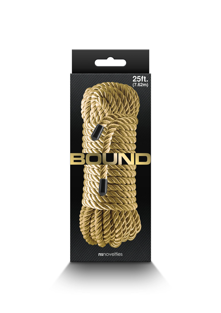 NS Novelties Bound Rope GOLD - 1