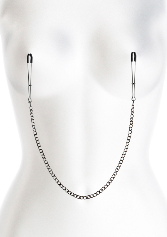 NS Novelties Bound Nipple Clamps DC3 BLACK - 0