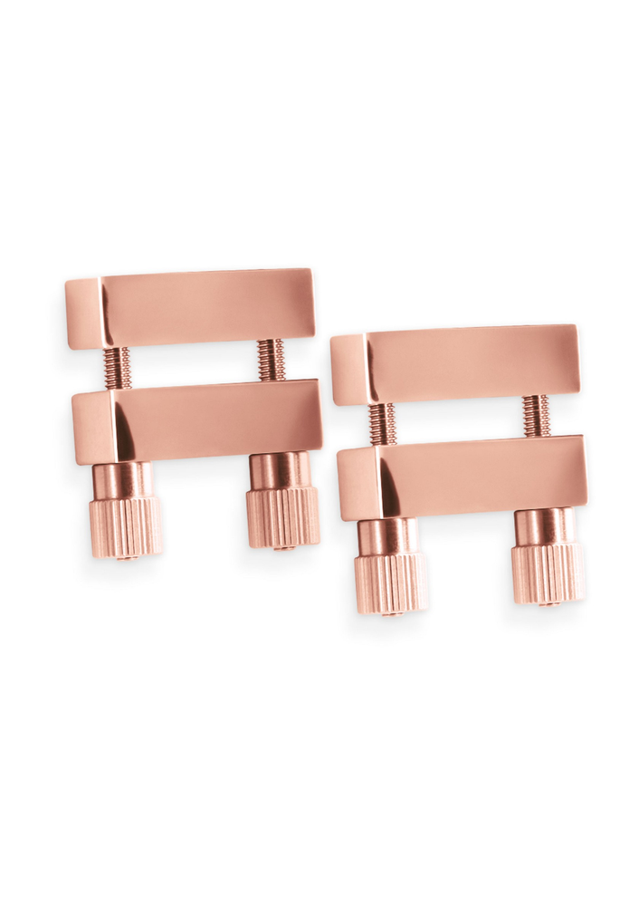 NS Novelties Bound Nipple Clamps V1 ROSEGOLD - 0