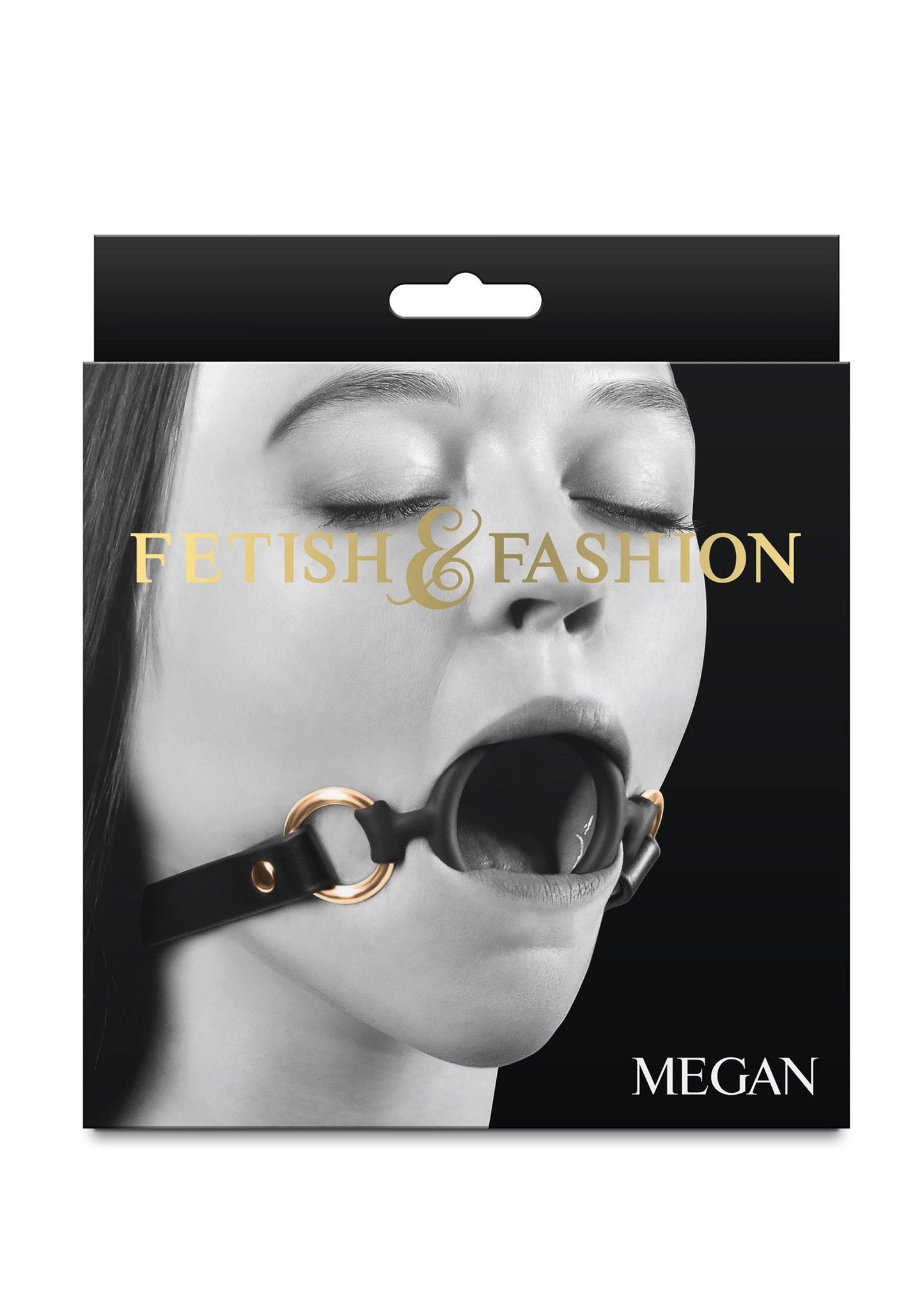 Fetish & Fashion Megan Gag BLACK - 0