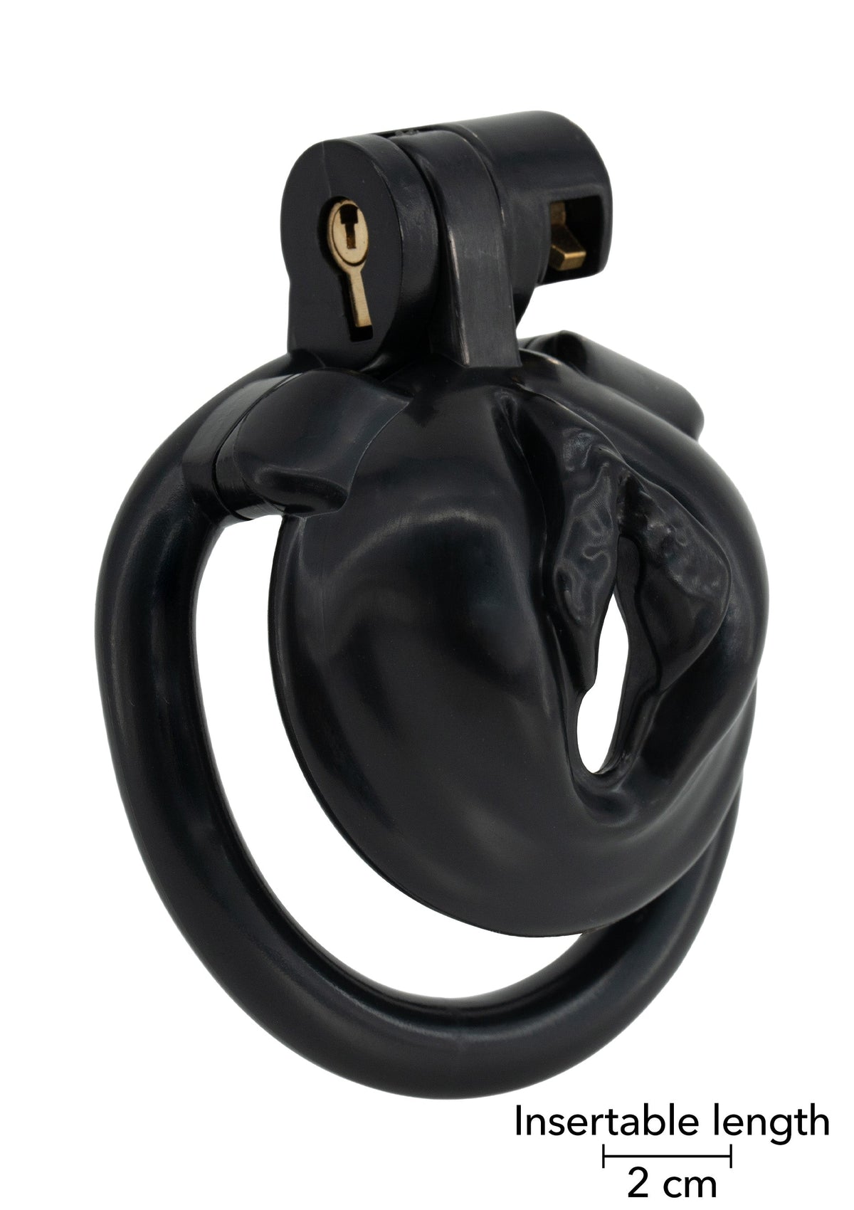 Sissy Trainer Cock Lock X-Short BLACK - 5