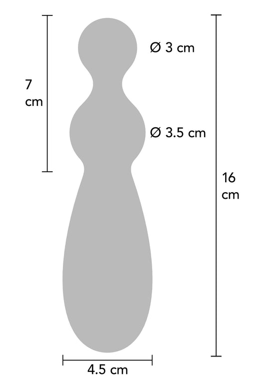 Vibromasseur anal Hidden Desire Extreme Twin Thrill