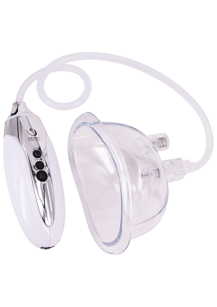 Seven Creations Odessa Pussy Pump WHITE - 0