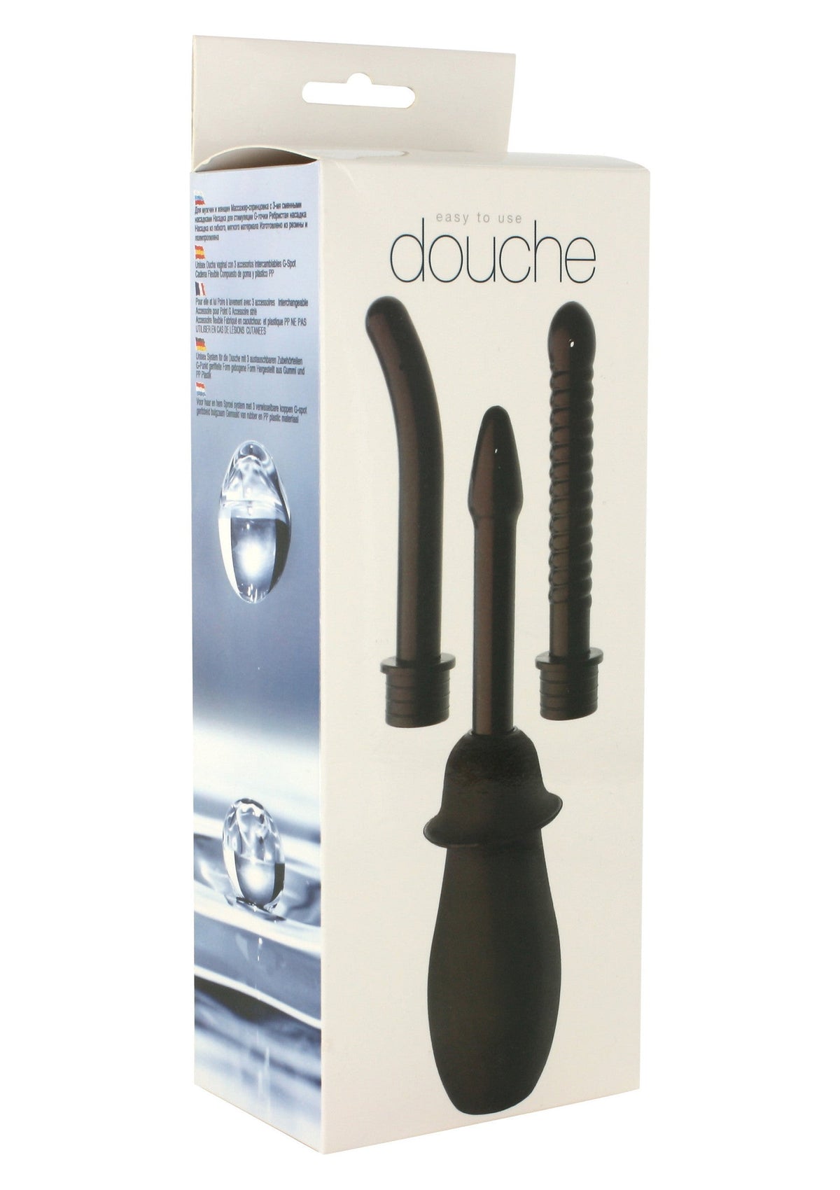 Anal Douche Kit BLACK - 1