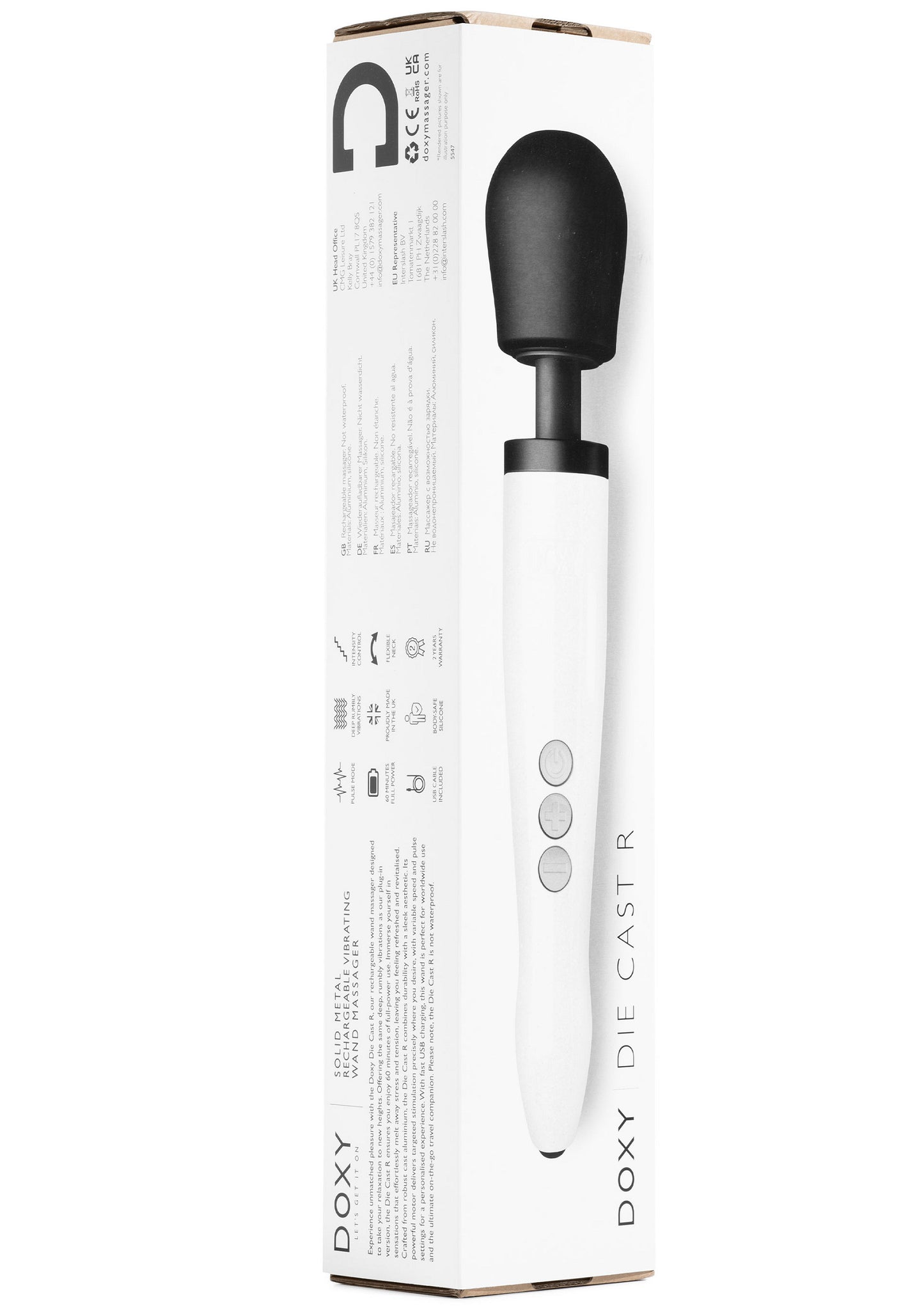 Doxy Die Cast Rechargeable WHITE - 2