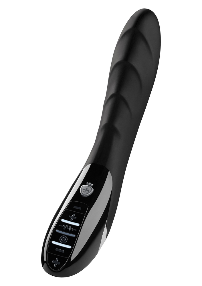 MyStim Sizzling Simon Estim Vibrator BLACK - 1
