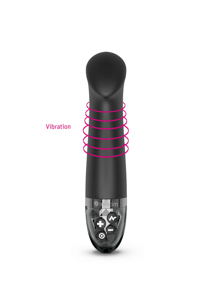 MyStim Right on Ron Estim Vibrator BLACK - 1