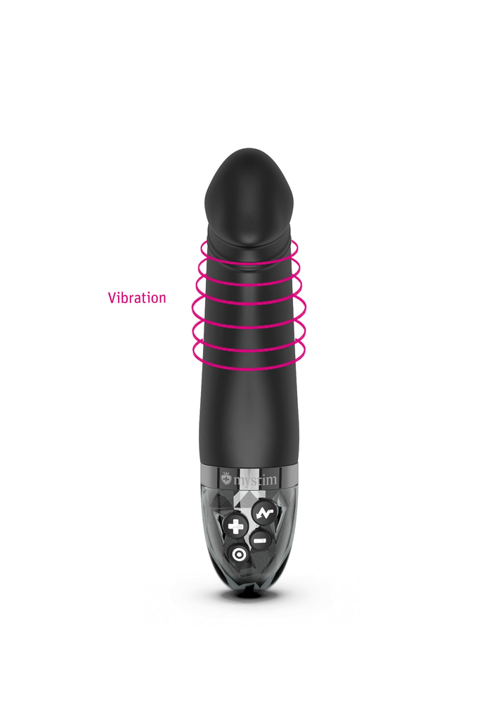 MyStim Real Deal Neal Estim Vibrator BLACK - 9