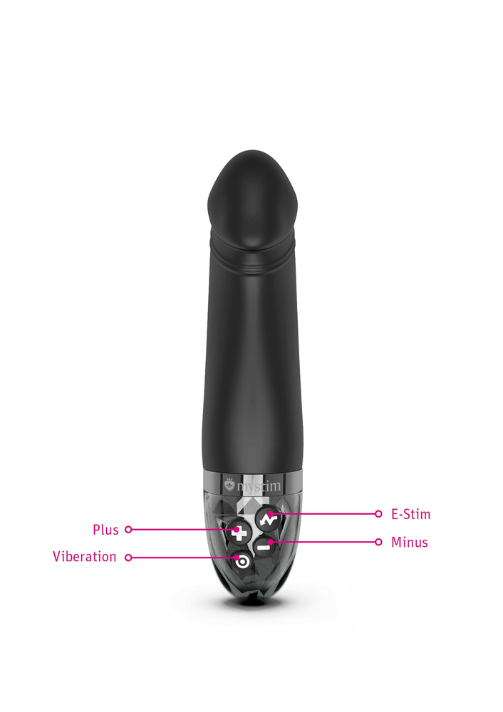 MyStim Real Deal Neal Estim Vibrator BLACK - 7