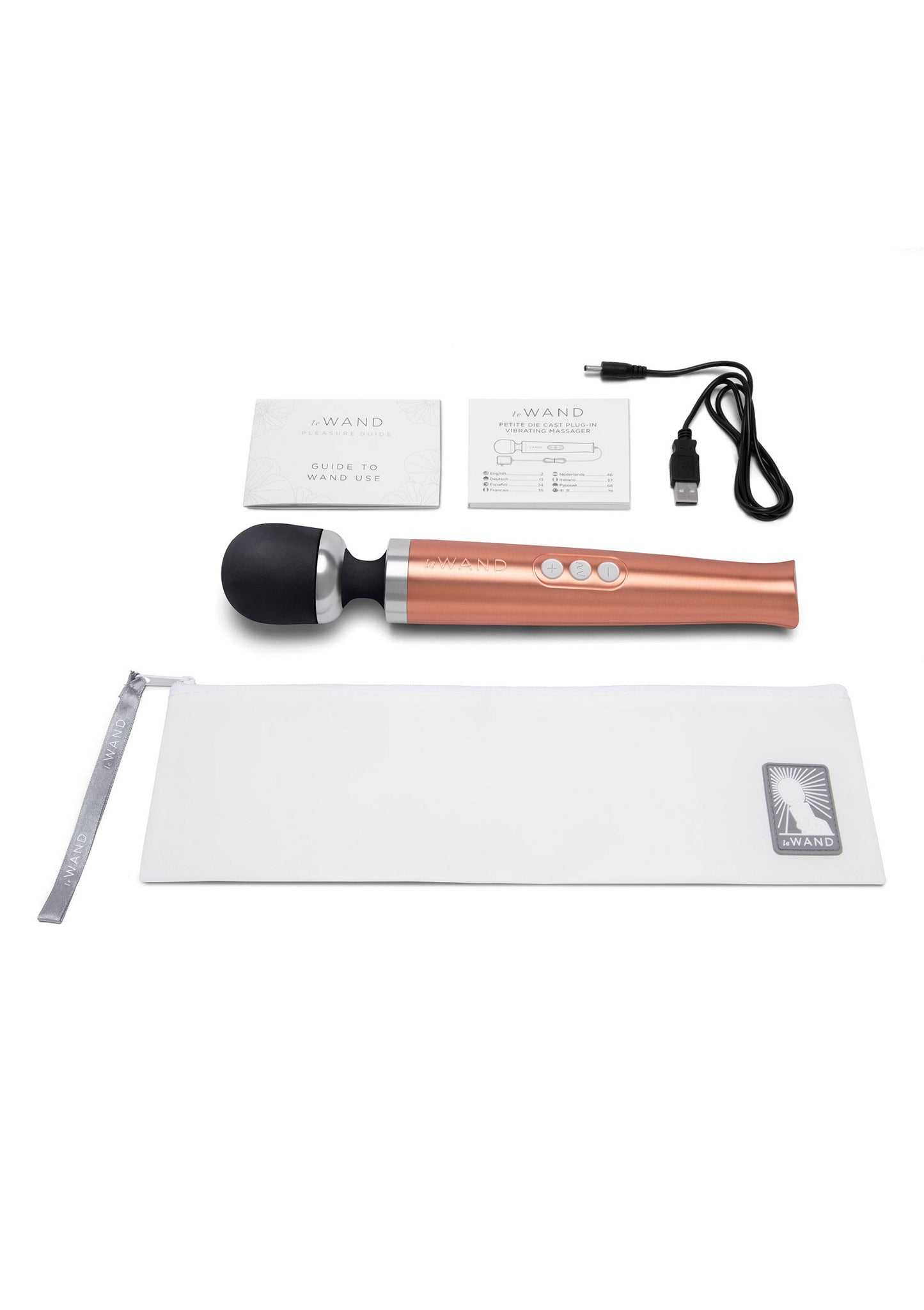 Le Wand Die Cast Rechargeable Vibrating Massager ROSEGOLD - 4
