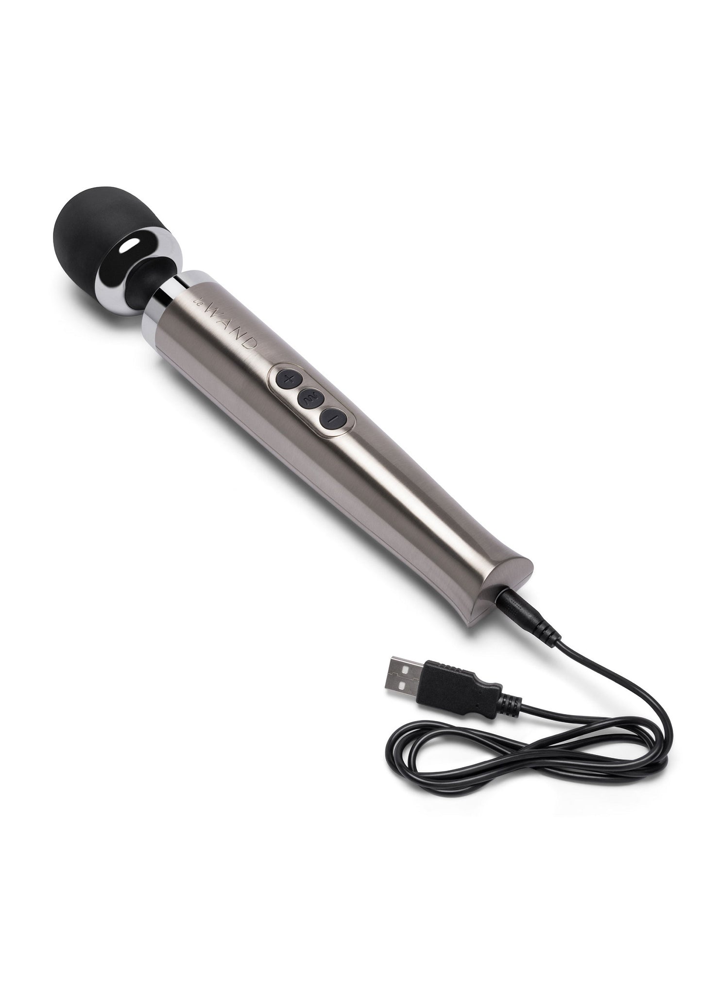 Le Wand Die Cast Rechargeable Vibrating Massager SILVER - 2
