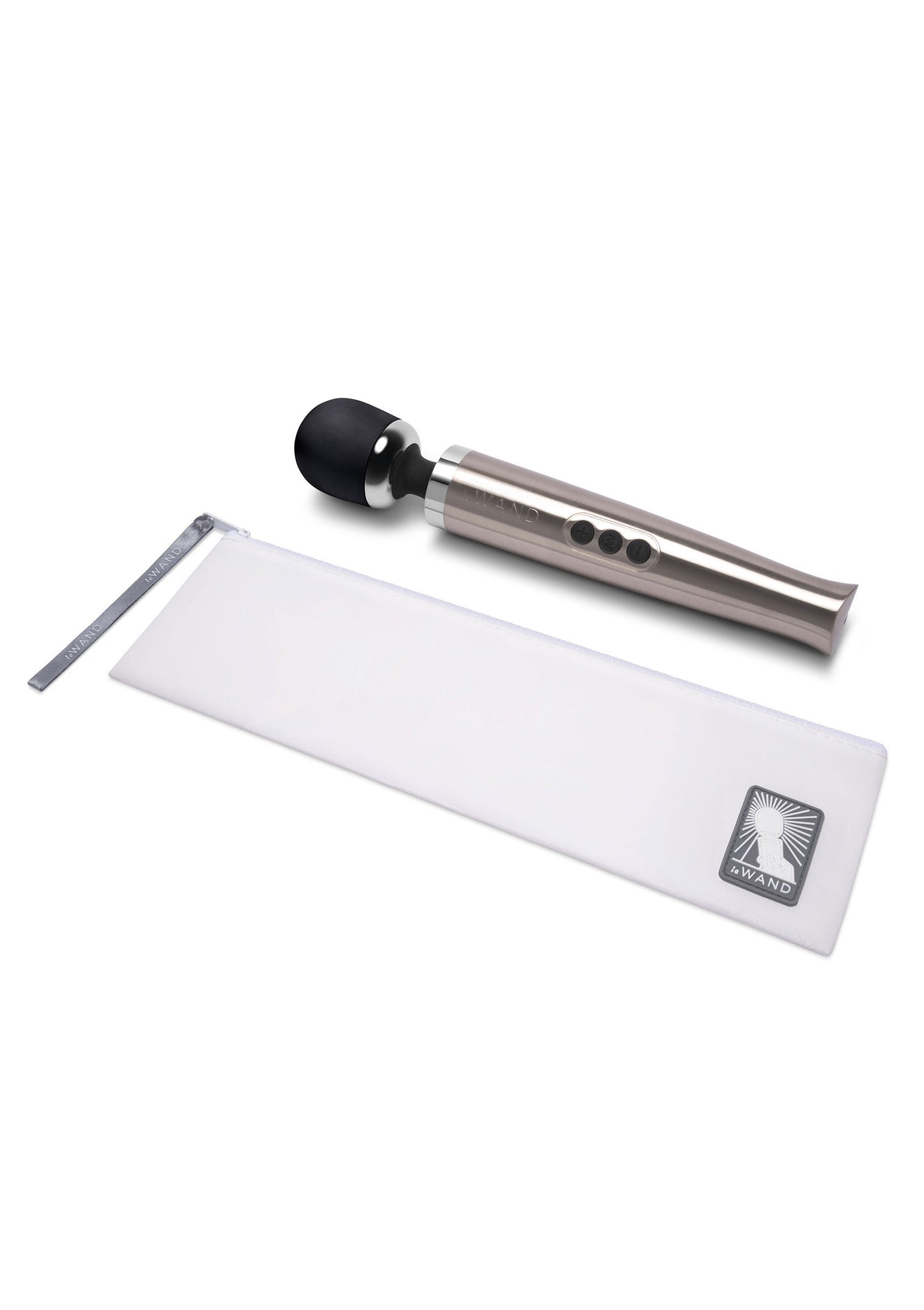 Le Wand Die Cast Rechargeable Vibrating Massager SILVER - 4