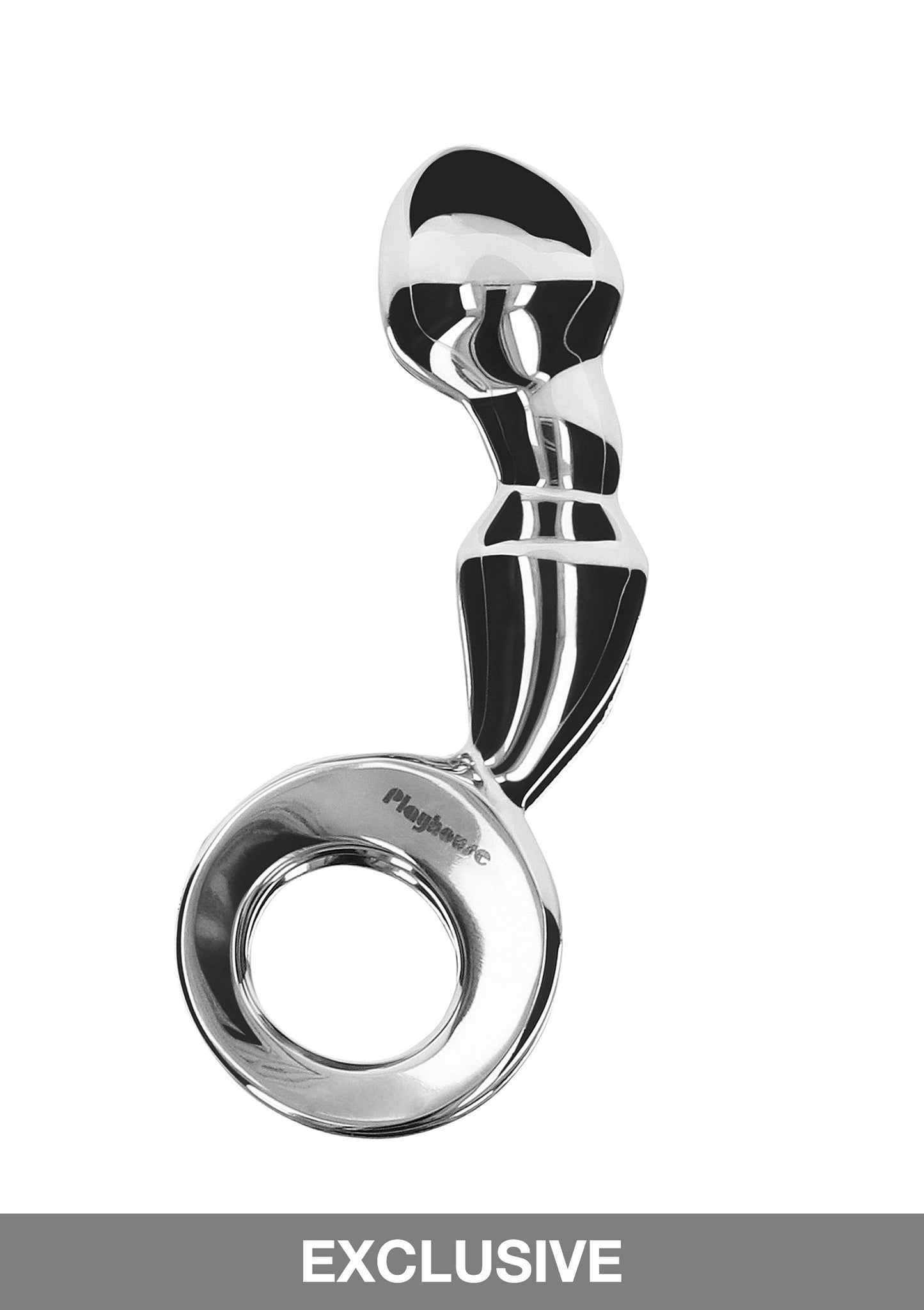 Playhouse Steel Pleasure Impulse Prostate Plug SILVER - 4