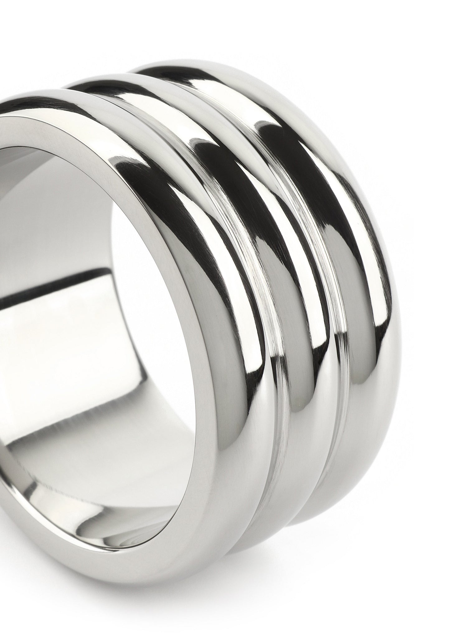 Mr. Steel Elegant Deep C-Ring 40mm SILVER - 5