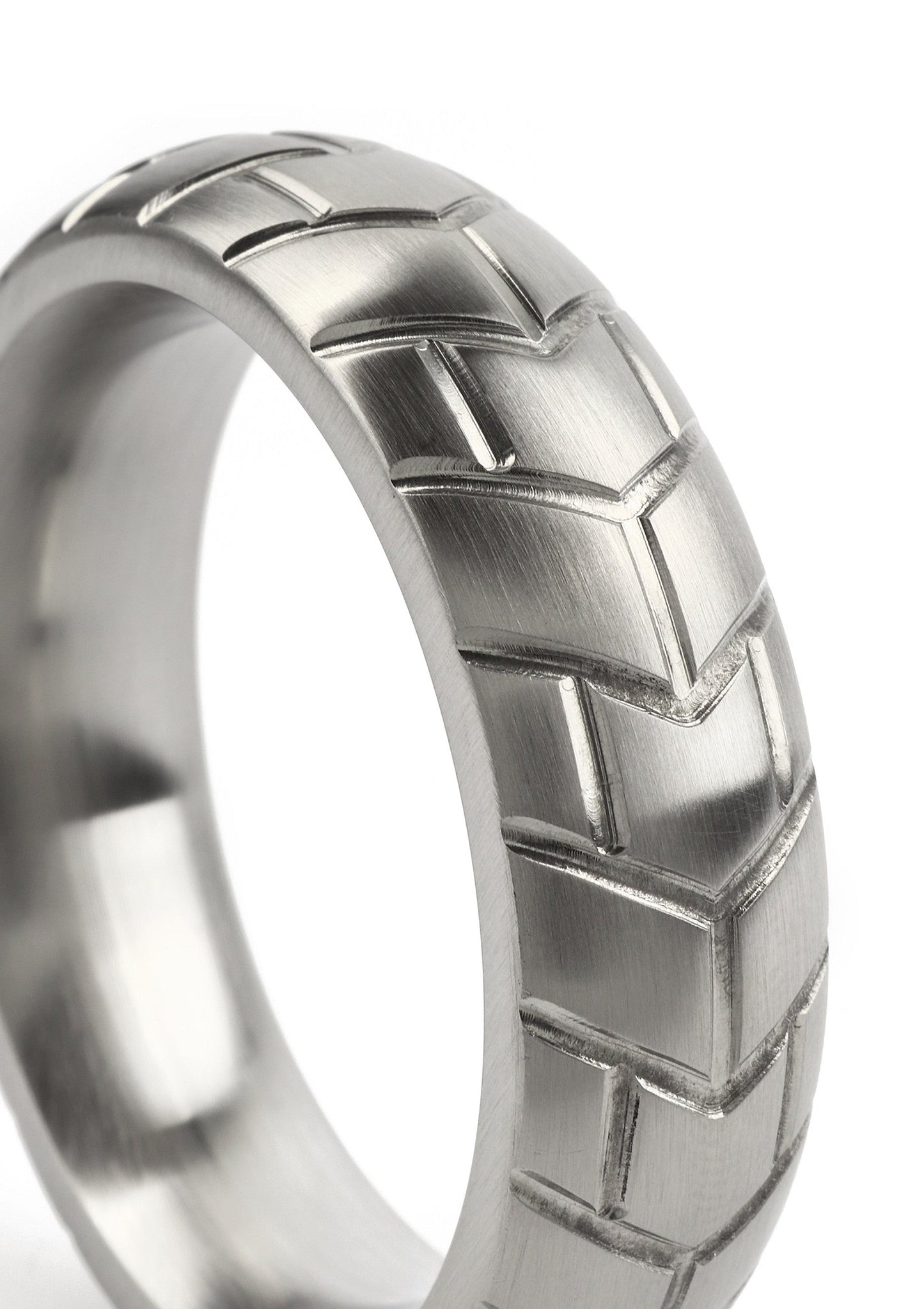 MeGa Tire C-Ring Satin 50mm SILVER - 3