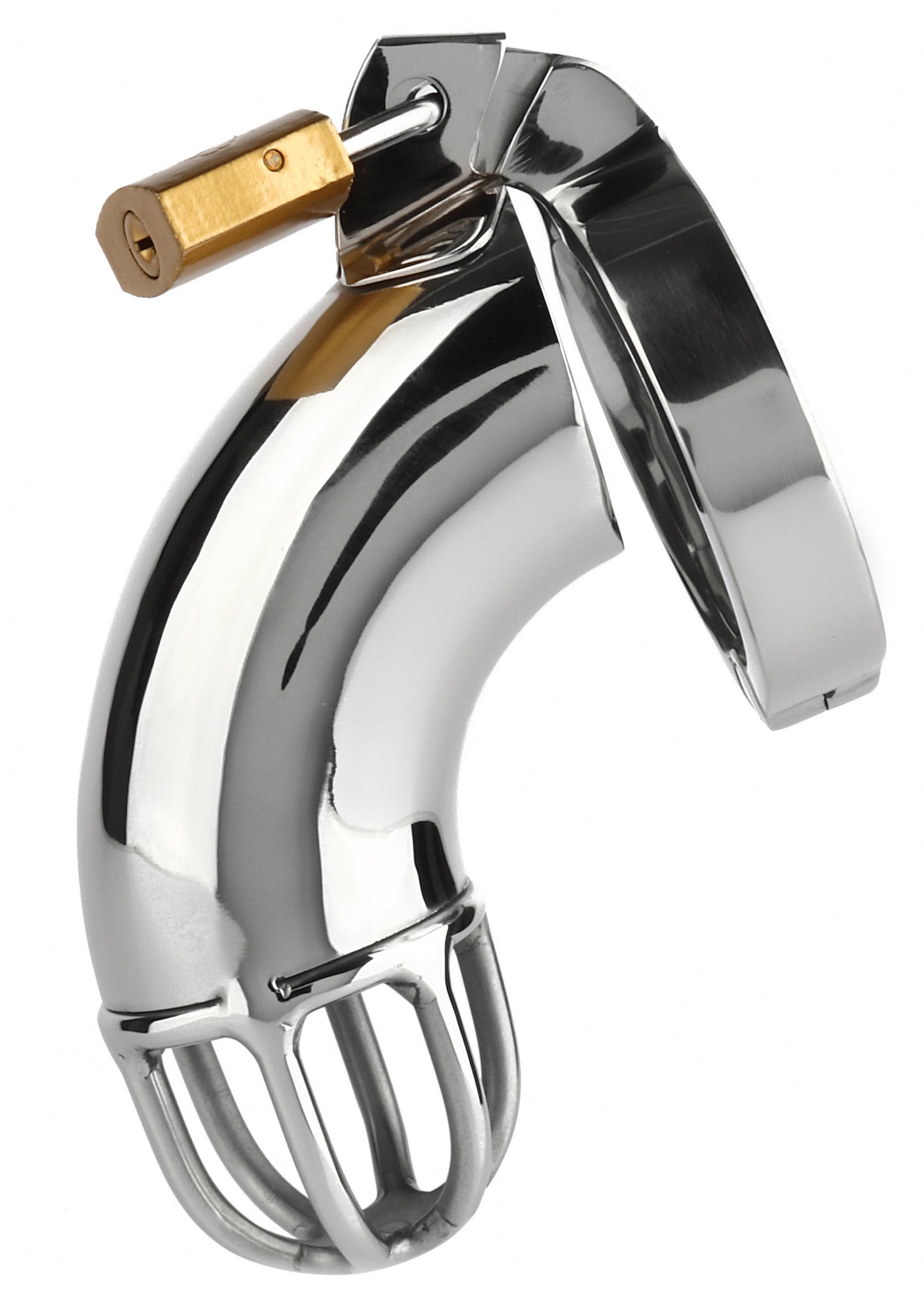 Mr. Steel The Tool Bin Cock Cage SILVER - 6