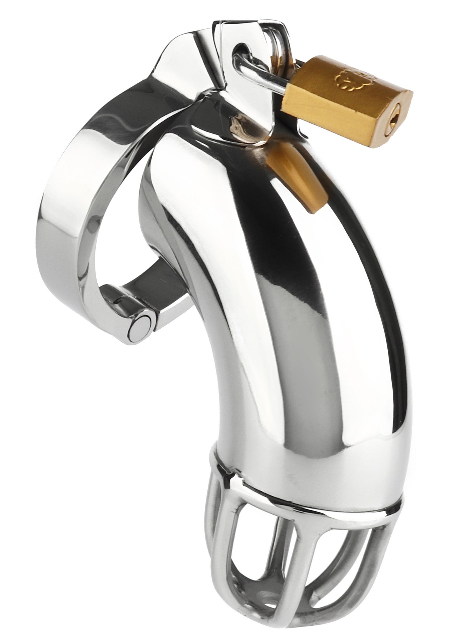 Mr. Steel The Tool Bin Cock Cage SILVER - 3
