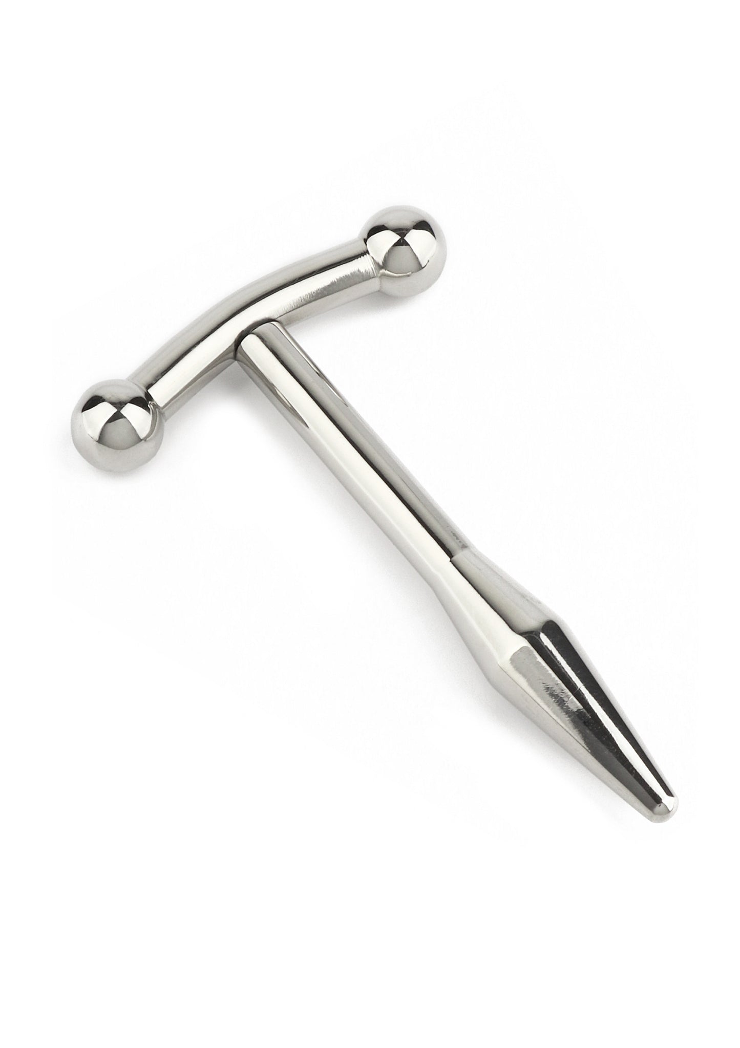 Mr. Steel Magic Make Cum Penis Plug SILVER - 0