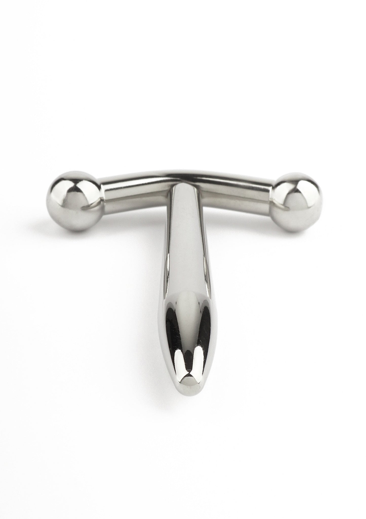 Mr. Steel Gratifying Cravings Penis Plug SILVER - 4