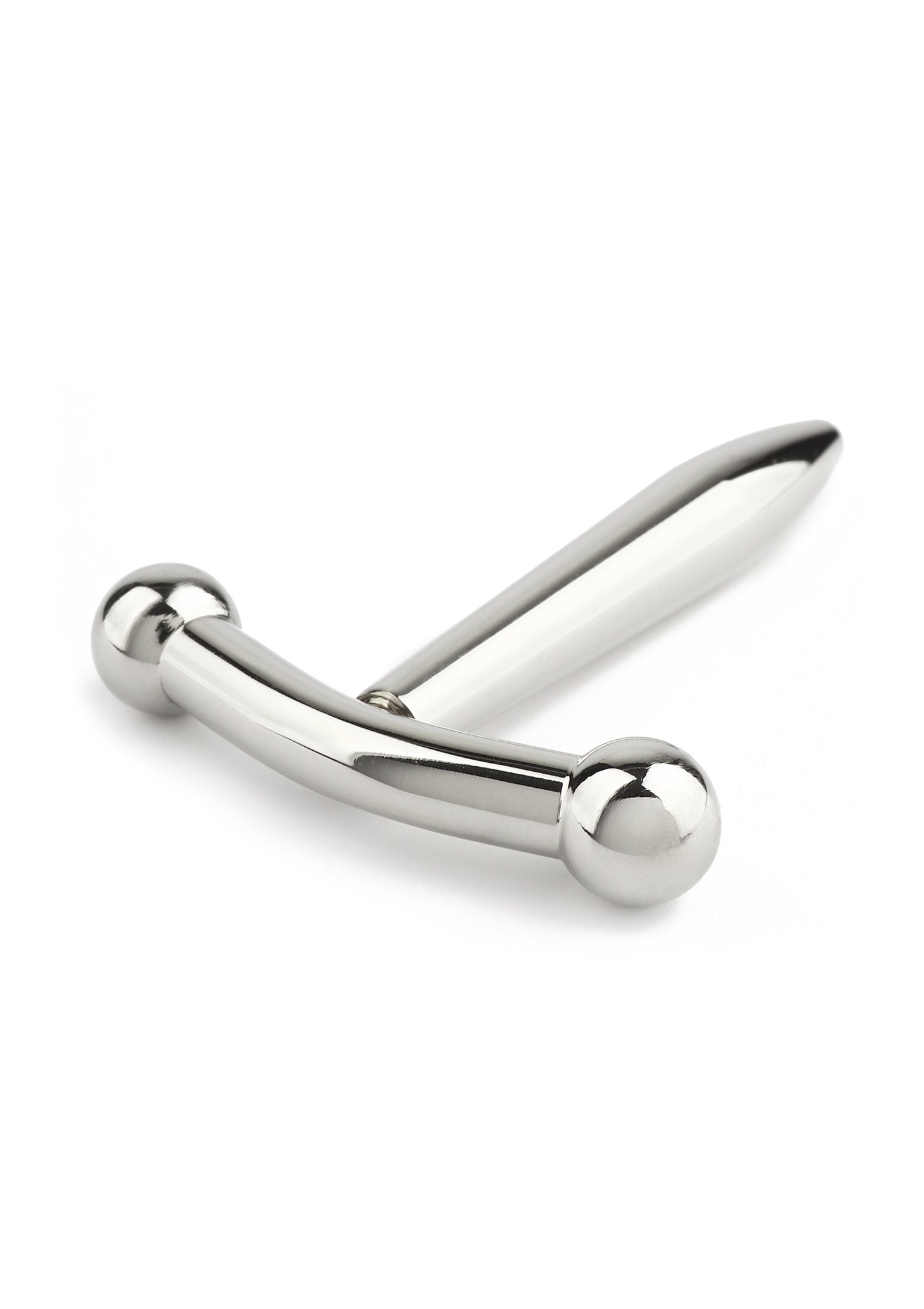 Mr. Steel Gratifying Cravings Penis Plug SILVER - 3