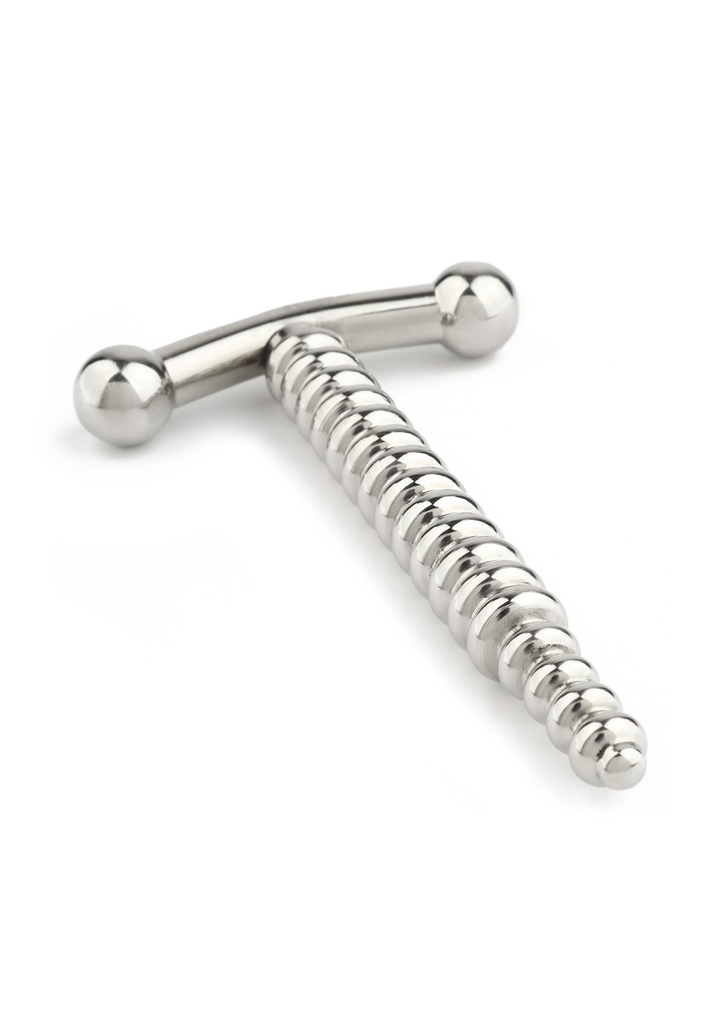 Mr. Steel Screw Driver Penis Plug SILVER - 6