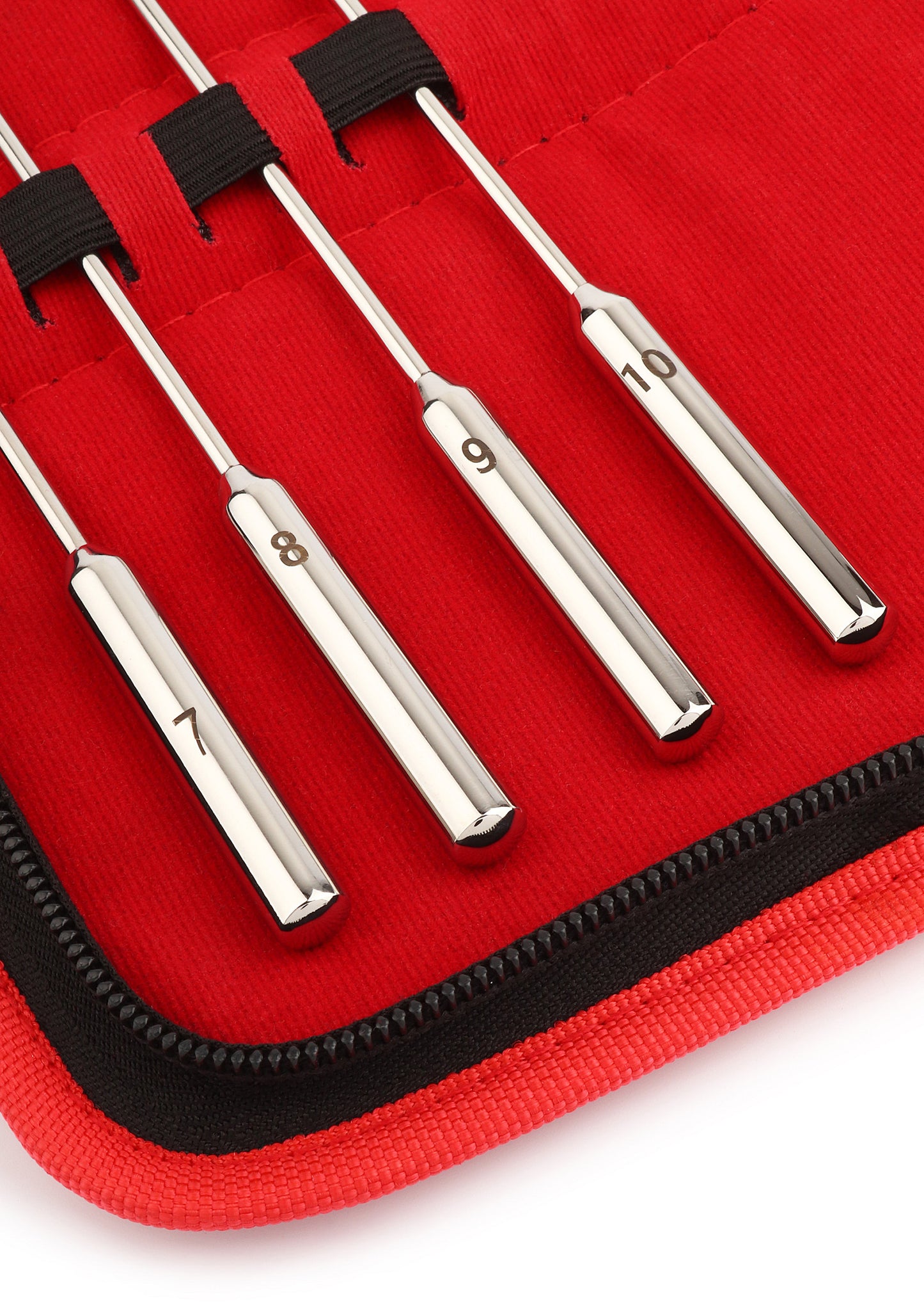 Mr. Steel Rosebud Urethral Sounds 8 Pcs SILVER - 1