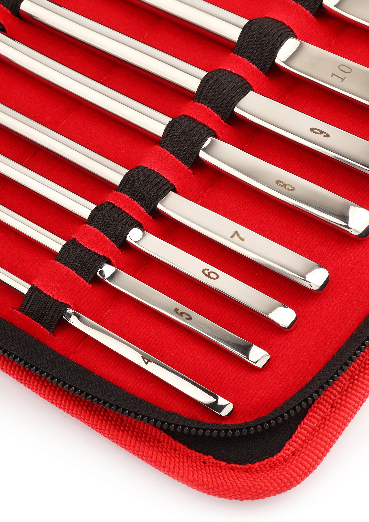 Mr. Steel Single End Dilator 14 pcs SILVER - 2