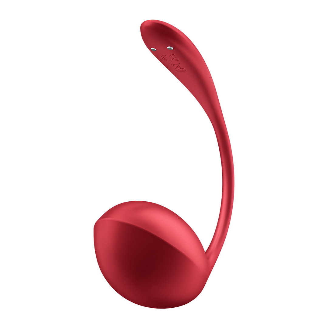 Shiny Petal Connect App - Draagbare Koppel Vibrator - Rood Rot - 1