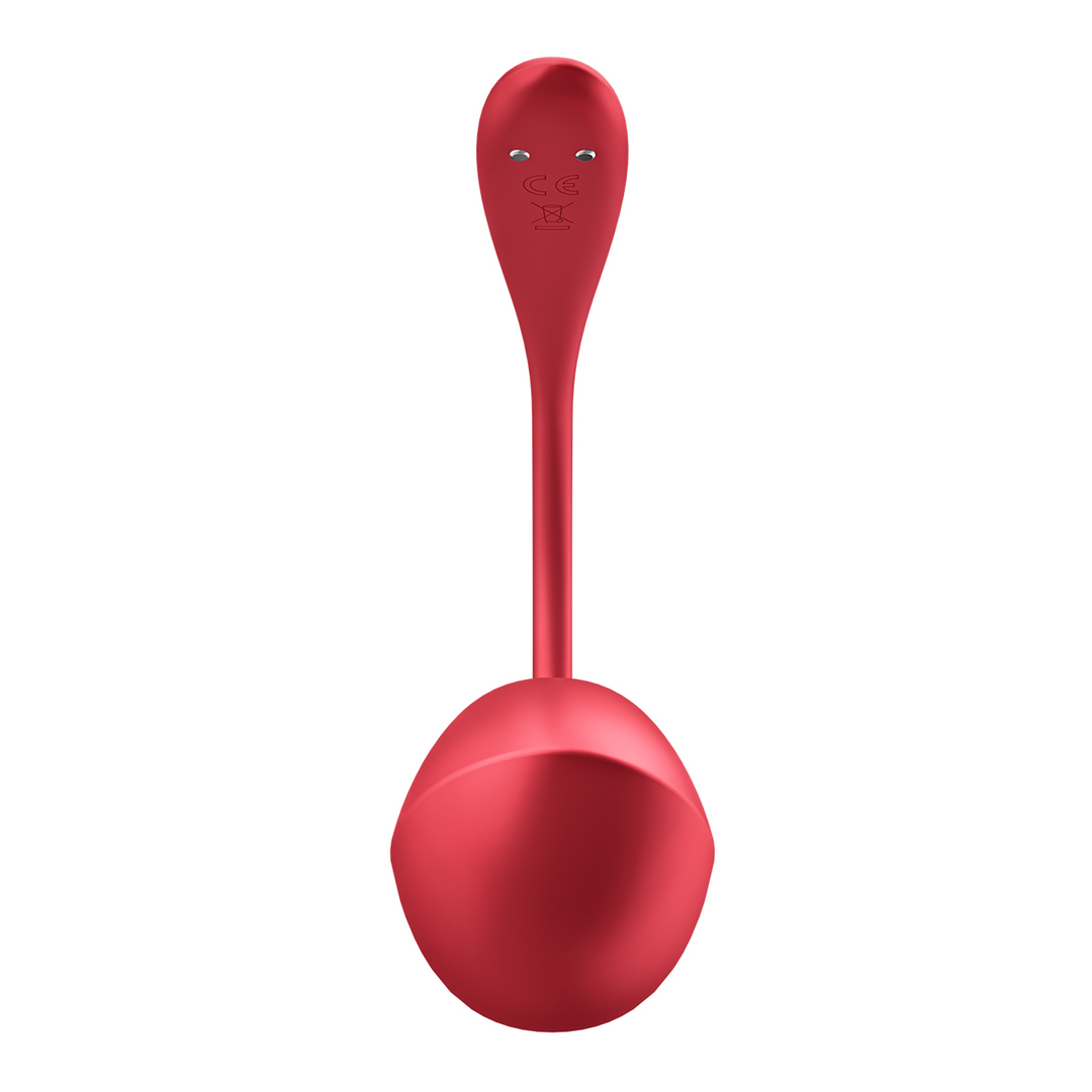 Shiny Petal Connect App - Draagbare Koppel Vibrator - Rood Rot - 2