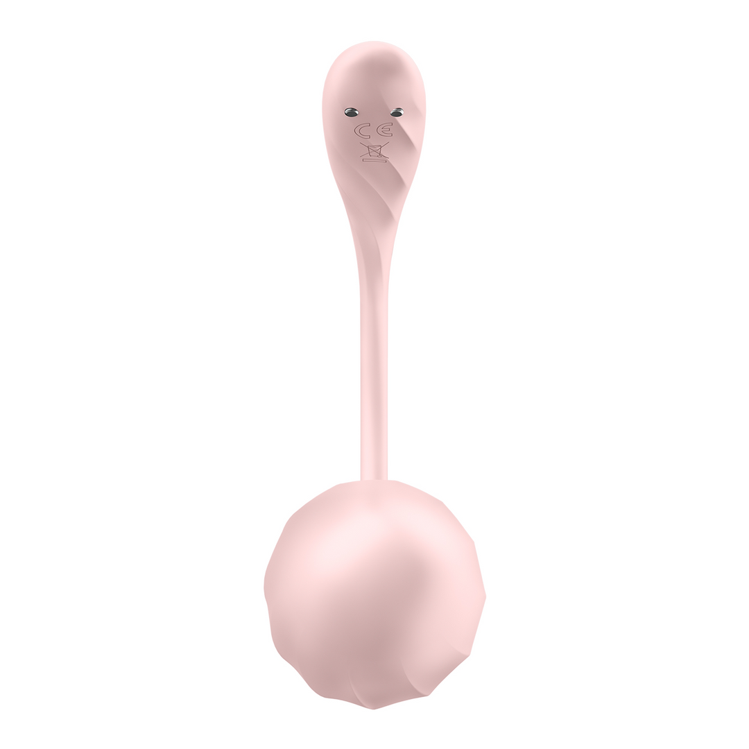 Ribbed Petal Connect App - Draagbare Koppel Vibrator - Roze Pink - 6