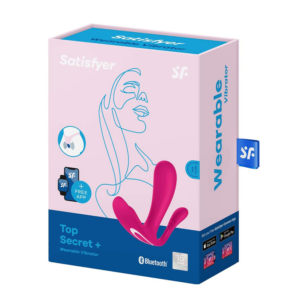 Top Secret Plus - Draagbare Panties Vibrator - Roze Pink - 2