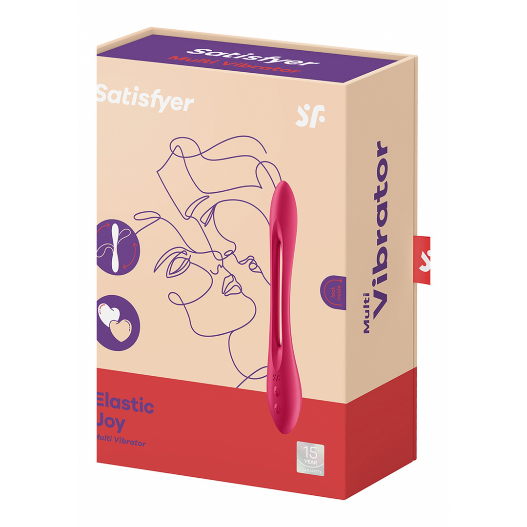 Elastic Joy - Bendable Multifunctional Massager - Red Rood - 4