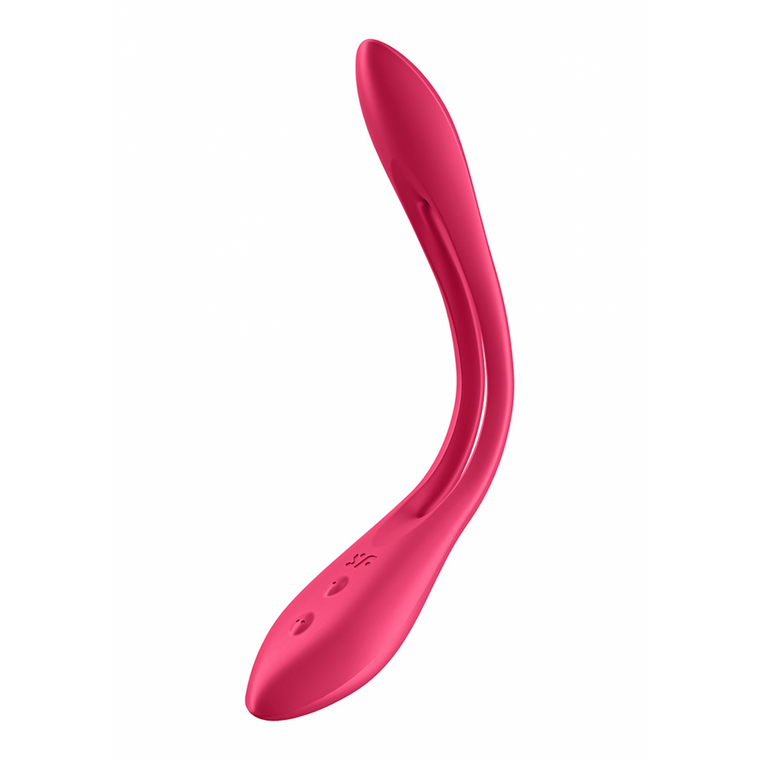 Elastic Joy - Bendable Multifunctional Massager - Red Rood - 3