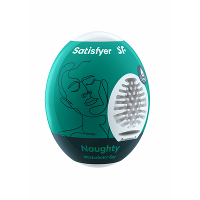 Naughty - Masturbator Egg - Dark Green Groen - 0