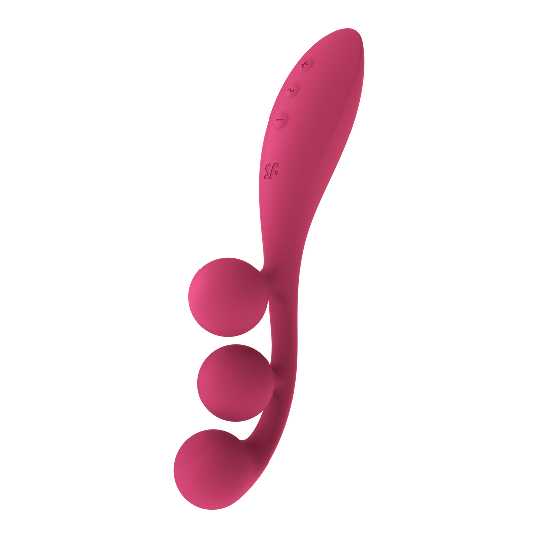 Tri Ball 1 - Multi Vibrator - Rood Rot - 3