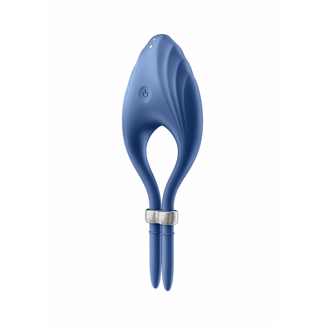 Duelist - Customizable Cockring - Blue Blauw - 4