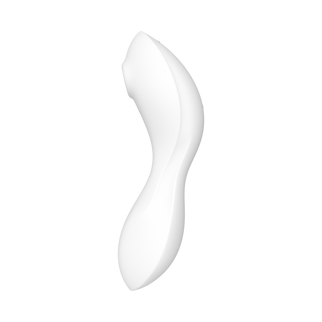 Curvy 5Plus - Air Pulse Stimulator en Vibration - Wit Weiß - 2