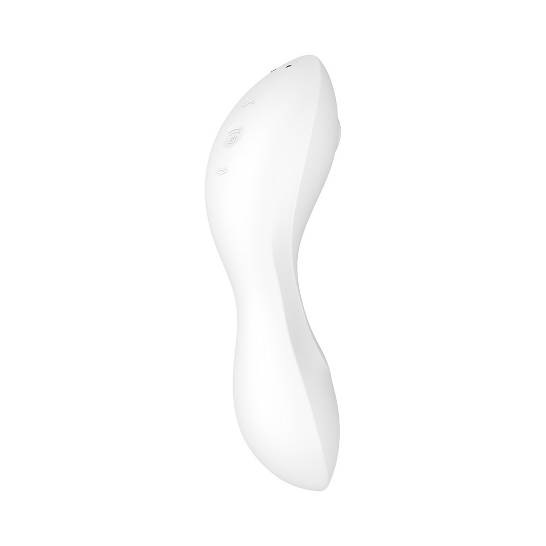 Curvy 5Plus - Air Pulse Stimulator en Vibration - Wit Weiß - 3