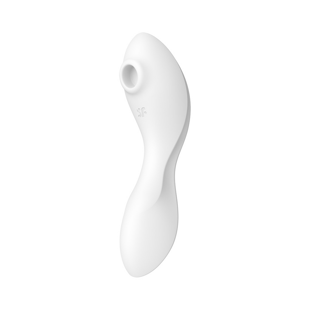 Curvy 5Plus - Air Pulse Stimulator en Vibration - Wit Weiß - 2