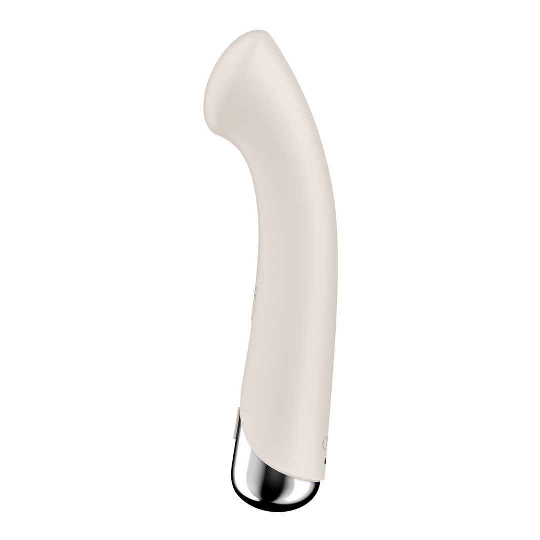 Spinning G-Spot 1 - Rotating G-Spot Vibrator - Beige Weiß - 1