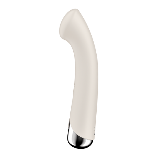 Spinning G-Spot 1 - Vibromasseur rotatif pour point G - Beige