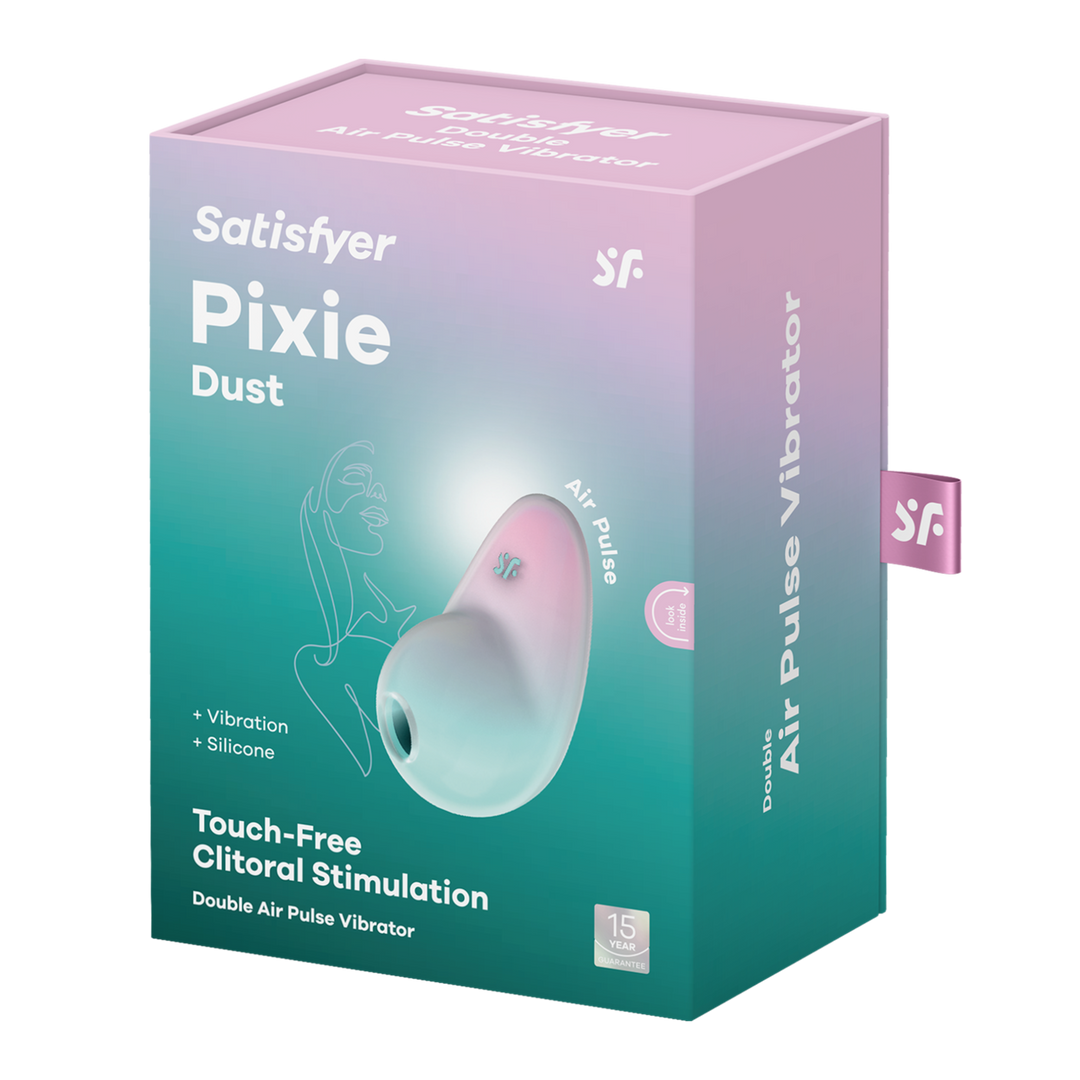 Pixie Dust - Clitorale Stimulator - Mint/Roze Multicolor - 0