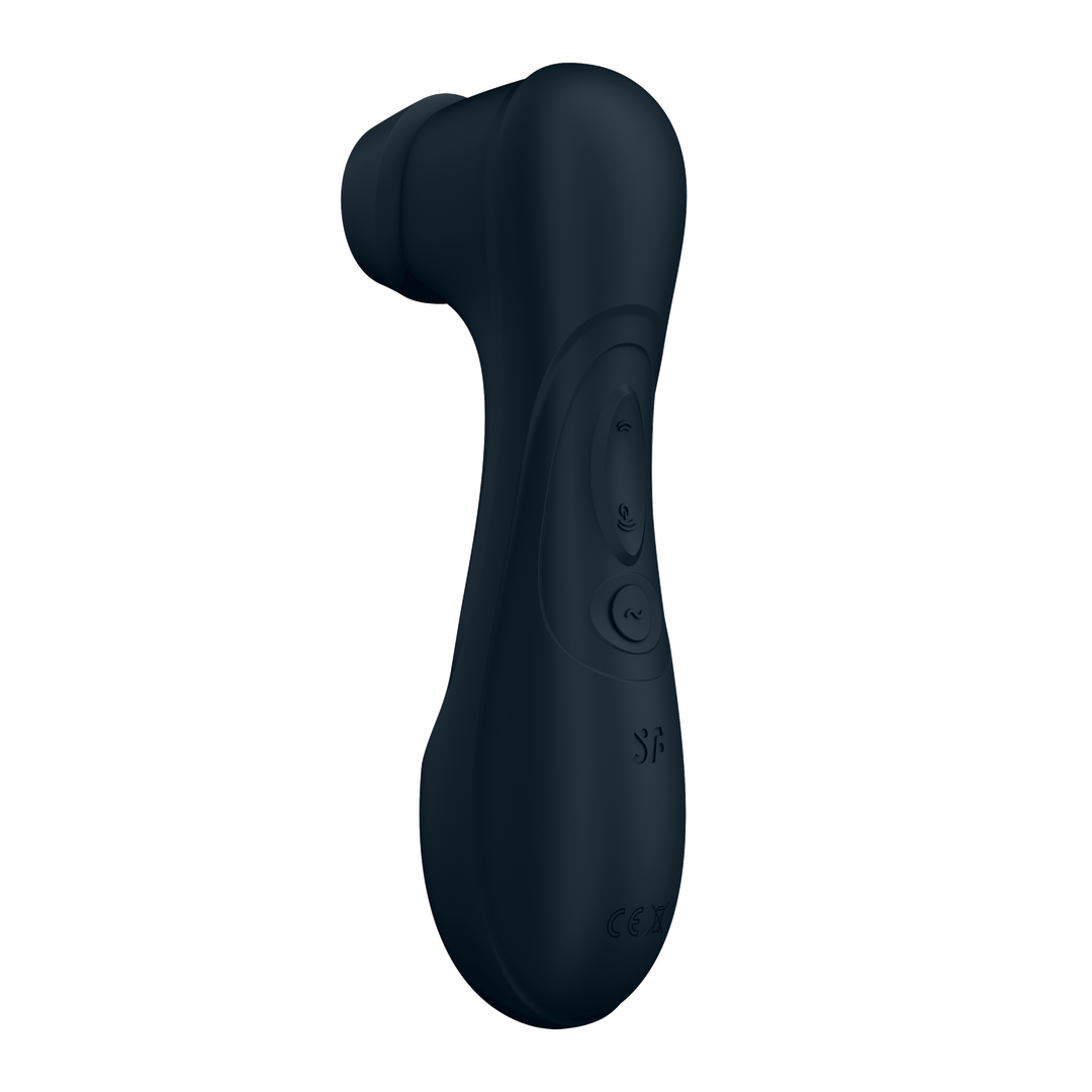 Pro 2 Generation 3 - Double Air Pulse Vibrator - Liquid Air - Black Zwart - 0