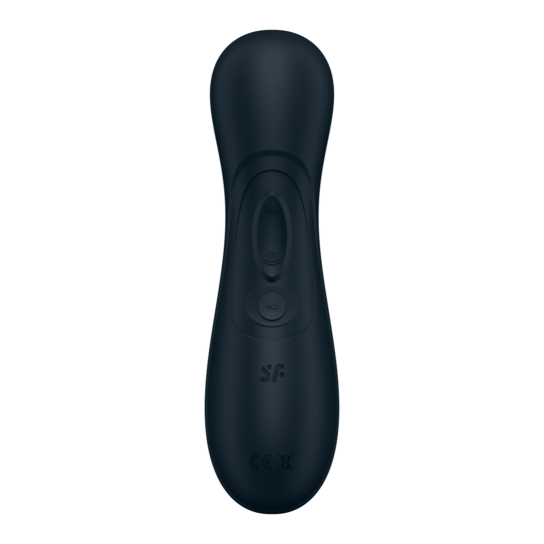 Pro 2 Generation 3 - Double Air Pulse Vibrator - Liquid Air - Black Zwart - 4