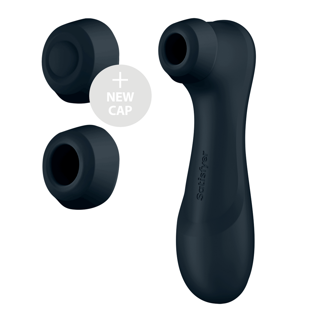 Pro 2 Generation 3 - Double Air Pulse Vibrator - Liquid Air - Black Zwart - 2