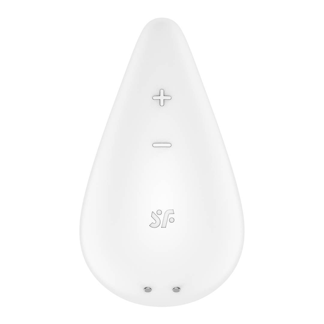 Dew Drop - Lay-on Vibrator - Wit Weiß - 2