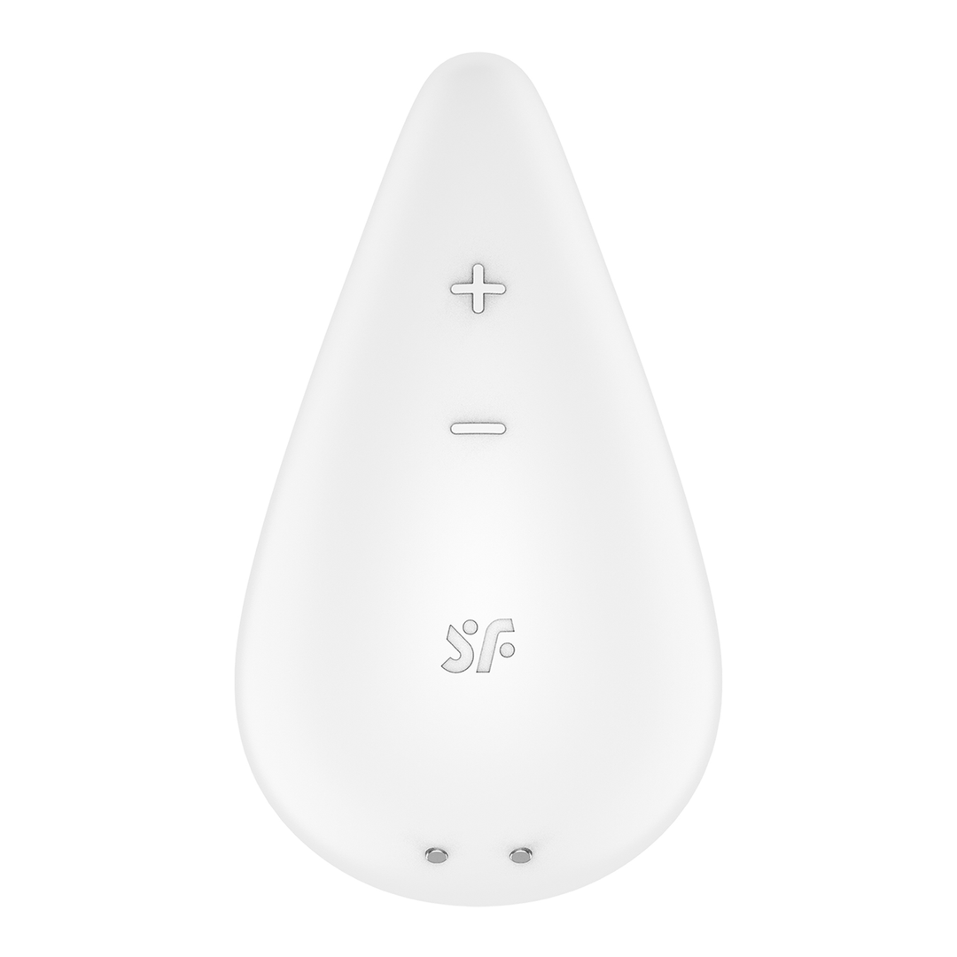 Dew Drop - Lay-on Vibrator - Wit Weiß - 5