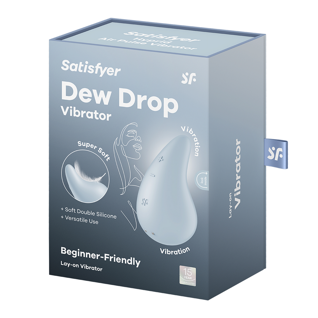 Dew Drop - Lay-on Vibrator - Blauw Blau - 2