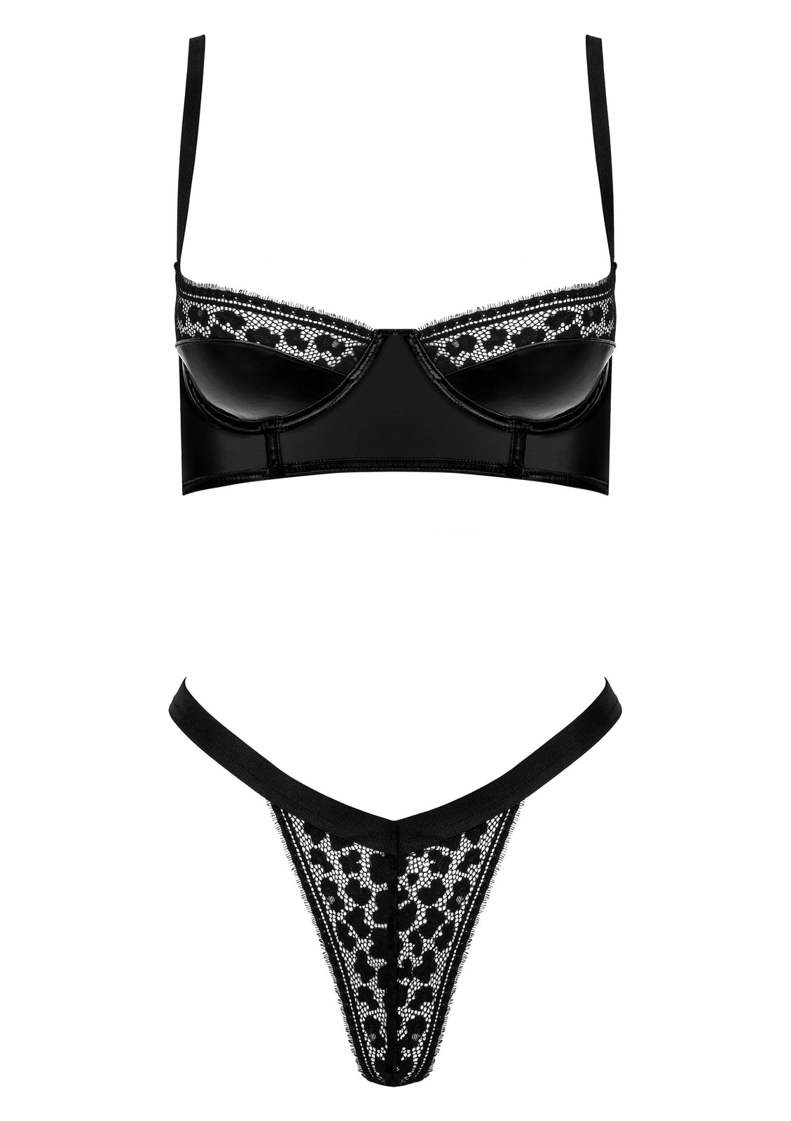 2 Pcs Set TP100 BLACK L/XL - 1
