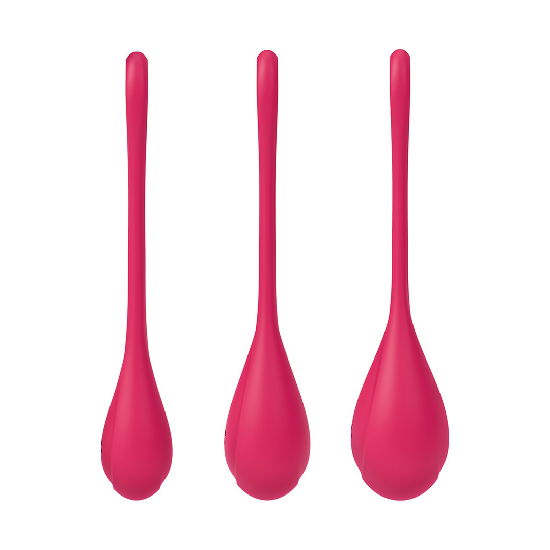 Yoni Power 1 - Kegel Ball Set - Rood Rot - 4